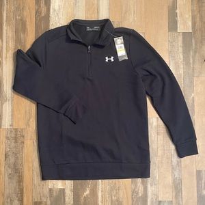 NWT Men’s M Under Armor Quarter Zip Hoodie